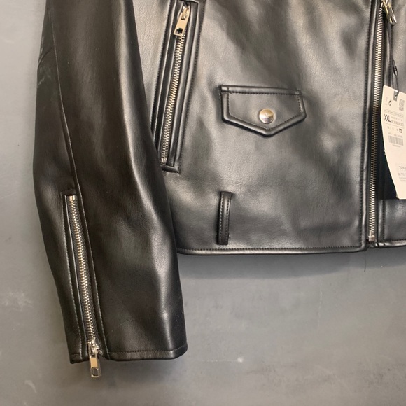 ZARA faux leather jacket - Picture 5 of 6